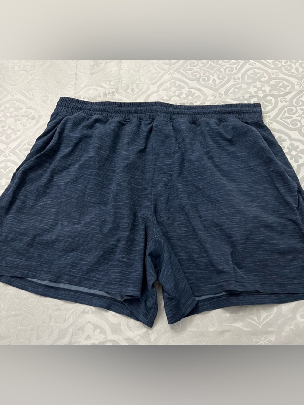 lululemon athletica Men's Navy Blue Athletic Shorts size XXL